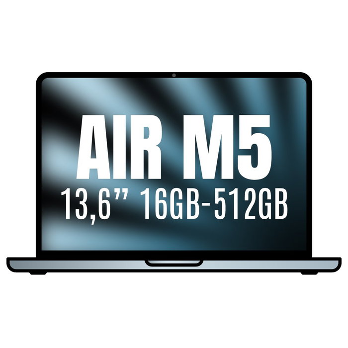 Apple MacBook Air 13,6 pulgadas M5 16GB 512GB SSD Azul cielo Apple MacBook Air 13,6 pulgadas M5 16GB 512GB SSD Azul cielo